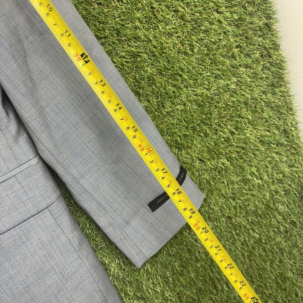 John Varvatos Blazer Boys 14R Youth Blue 100% Wool Two Button Front NWT